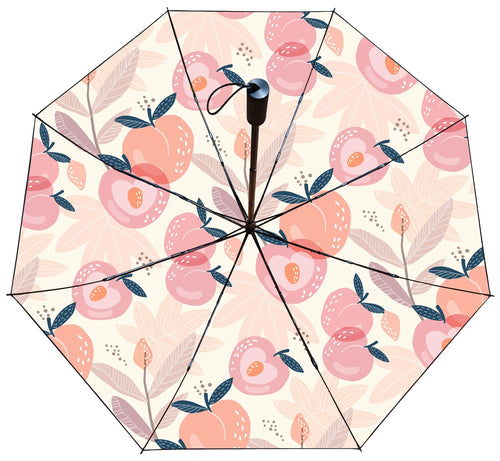 Custom Interior Canopy Printing Service for Folding Umbrellas (Fruit & Botanical Series)