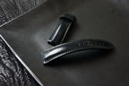 Handcrafted Black Horween Shell Cordovan Watch Strap