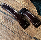 Handcrafted Horween Shell Cordovan Watch Strap
