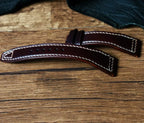 Handcrafted Horween Shell Cordovan Watch Strap
