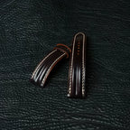 Handcrafted Chocolate Brown Shell Cordovan Watch Strap with Double Padding