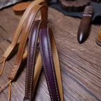 Handcrafted Italian Tuscany Vegetable-Tanned Leather Camera Wrist Strap