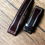 Handcrafted Horween Shell Cordovan Watch Strap