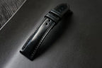 Handcrafted Black Horween Shell Cordovan Watch Strap