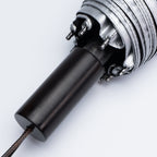Ebony Wood Umbrella Handle Detail