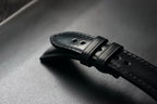 Handcrafted Black Horween Shell Cordovan Watch Strap